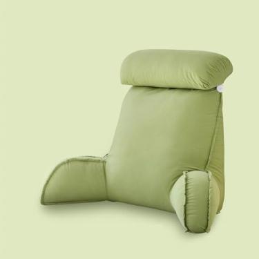 Imagem de Almofada De Descanso De Cama De Leitura Premium Com Suporte De Pulso, Almofada De Lounge De Encosto, Almofada De Apoio De Pescoço Removível, Almofada De Apo, G, 75×40×50CM-Without Headrest