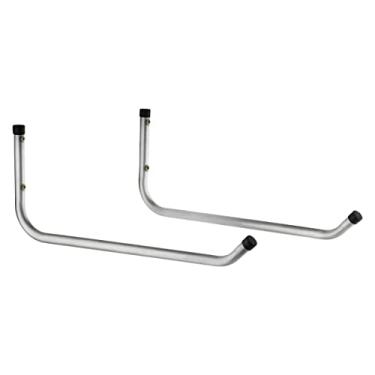 Imagem de KIT 02 SUPORTE DE PAREDE PARA CADEIRAS DE PRAIA EM ALUMÍNIO