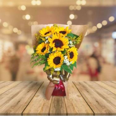 Imagem de Buquê com 6 Girassóis - crys artes