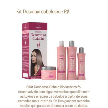 Imagem de Shampoo, Condicionador e mascara Bio Instinto