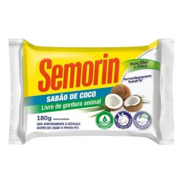 Imagem de Semorin Sabão De Côco Sem Gordura Animal 180gr 1 Un