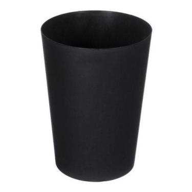 Imagem de Cesto Lixeira Plástico Sem Tampa 22L Jsn Preto