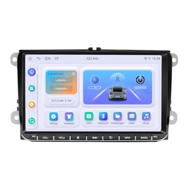 Imagem de Joying Rádio de carro estéreo RCD330 de 23 cm Plug and Play compatível com Volkswagen Jetta Golf Passat Skoda Seat Caddy Polo Tiguan Transporter EOS Android 13 unidade de cabeça com Carplay Android