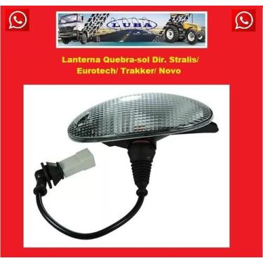 Imagem de Lanterna Quebra-sol Dir. S/SOQUETE Stralis/ Eurotech/ Trakker/ Novo   