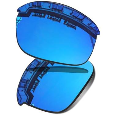Imagem de Vonxyz Lentes de reposição para óculos de sol Oakley Flak Jacket - Ice MirrorCoat polarizado