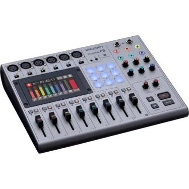 Imagem de Gravador Portátil Zoom PodTrak P8 Podcast Multitrack