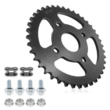 Imagem de Dunviku Mini Bike and Go Kart roda dentada 40T dente 40 41 420 corrente 40 mm furo peças Powersport para Coleman CT200U-ex BT200X CT200U MB200 Predator 200cc 212cc 196cc 6,5hp Baja Warrior