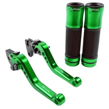Imagem de Kit Manete Manopla Esportivo Xt 225 Xt660r Dt 200 Tdm 25 - Stark Race,
