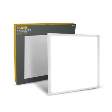 Imagem de Painel Led Plafon 50w 6500k Bivolt Embutir 60x60 Quadrado Branco Cod: 