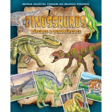 Imagem de Livro - Minha Incrível Viagem ao Mundo Perdido - Dinossauros Bípedes e