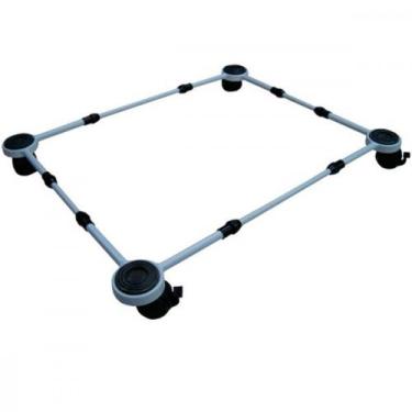 Imagem de Suporte Gira-Facil P/Eletrodomestico Branco - QUALITY