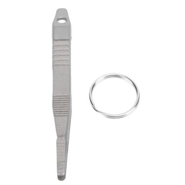 Imagem de Tweezer portátil EDC Mini Kichain Tweezer Titânio Ferramenta de precisão de liga de titânio para camping ao ar livre viagens todos os dias Carre
