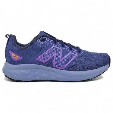 Imagem de Tenis New Balance Feminino 460v4 Nb Esportivo EVA Macio, Roxo, 39