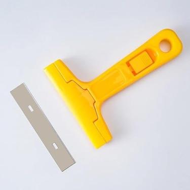 Imagem de Raspador Piso Rejunte Plano Tintas Vidro Azulejo 5 Laminas(1)