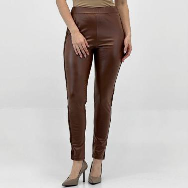 Imagem de Calça Aishty Skinny em P.u Feminina-Feminino