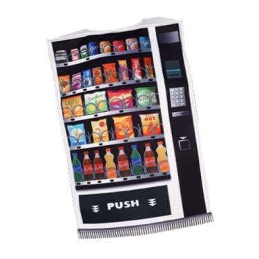 Imagem de YIJU Fantasia de máquina de venda automática Halloween Confortável Engraçado Cosplay para Carnaval