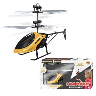 Imagem de Mini Drone Helicóptero Infantil Com Controle Por Sensor De Aproximação