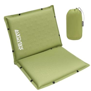 Imagem de MYDAYS Almofada de assento inflável, almofada de assento portátil para estádio, almofada de cadeira leve para atividades ao ar livre, avião, viagem, estádio, acampamento e carro (2)