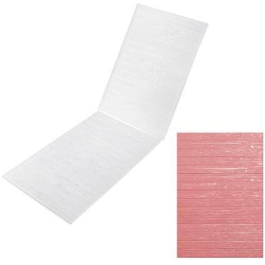 Imagem de Loghohu Pastas em relevo 3D para fazer cartões, pastas em relevo, textura de plástico transparente, pasta de relevo, modelo de folga para artesanato faça você mesmo, papel de cartão de scrapbooking