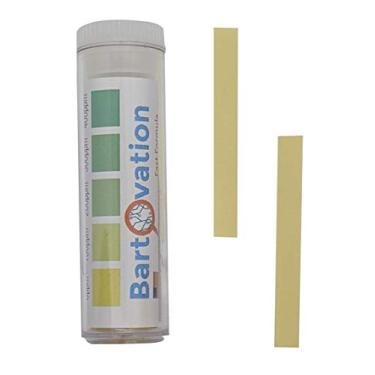 Imagem de Bartovation Papel de Teste de Desinfetante de Amônio Quaternário de Restaurante (Qac, Multi Quat), Frasco de 0-500 Ppm com 100 Tiras de Papel]