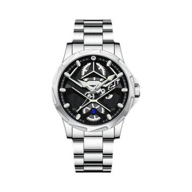 Imagem de Relógio Masculino Esqueleto Esportivo Para Caminhada, Relógio De Pulso