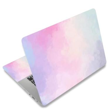 Imagem de AORTDES Adesivo para laptop de 38 a 15,6 cm, adesivo de vinil reutilizável universal para netbook/notebook de 12,1, 13, 13, 14, 15,4 polegadas, à prova d'água e resistente a arranhões (nuvens
