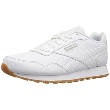 Imagem de Reebok Tênis masculino clássico Harman Run casual, Branco/Goma, 45