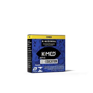 Imagem de Camisinha K-med K-misinha Sex Education 3 Unidades