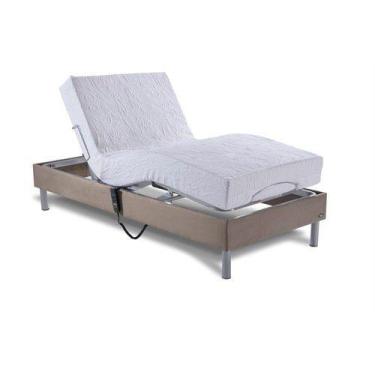 Imagem de Cama Pilati Zeus Slim Articulada Motoriazada C/ Colchão Pocket Mola Du
