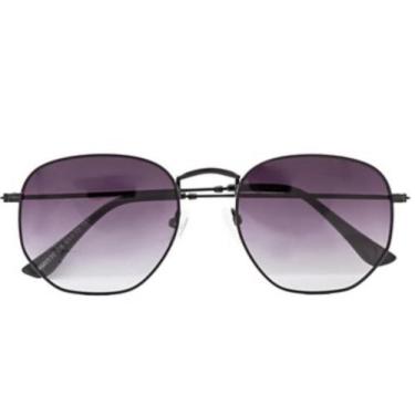 Imagem de Óculos De Sol Uva Hexagonal Preto Degrade - Palas Eyewear