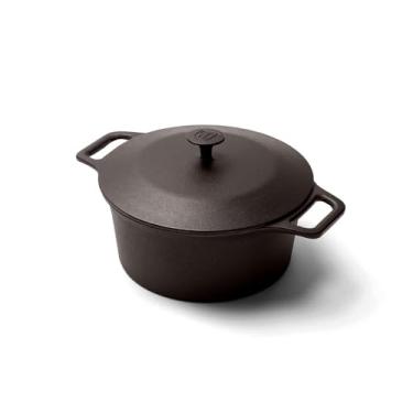 Imagem de Field Company Forno holandês de ferro fundido de 4,5 litros – Nº 8, não tóxico, naturalmente antiaderente, feito nos EUA