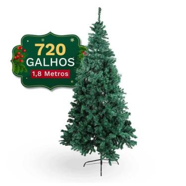 Imagem de Árvore de Natal Cheia 180cm Pinheiro Verde Premium Luxo 720 Galhos - F