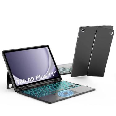Imagem de Capa de teclado JUQITECH para Samsung Galaxy Tab A9 Plus 5G 11"