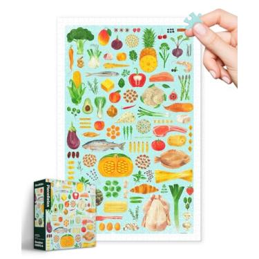 Imagem de PieceRelax Quebra-Cabeças De Plástico Para Adultos, 1000 Peças - Grace Helmer The Roasting Tin, Os Jogos Mesa E Presentes Mais Satisfatórios, Sem Necessidade Tapete Quebra-Cabeça [H3398]