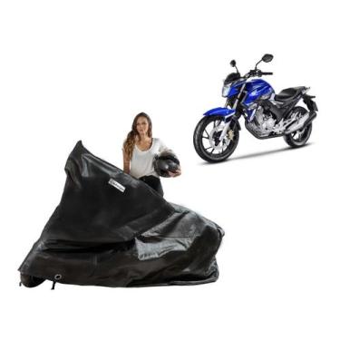 Imagem de Capa Proteção Cobrir Moto Honda CB Twister 250 - Kahawai, Preto