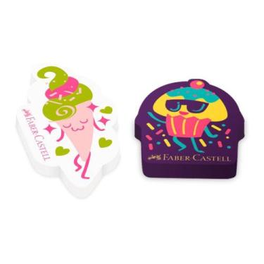 Imagem de Borracha Candy Party com 2 unidades - Faber Castell - Faber-Castell