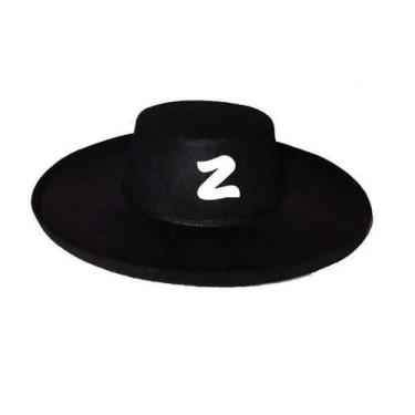 Imagem de Chapéu Do Zorro Preto Cosplay Fantasia Festa - Lynx Produções Artistic