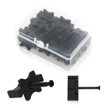 Imagem de Fixadores ocultos atualizados de 25 peças para decks compostos – Fixadores ocultos universais para decks compostos e de madeira
