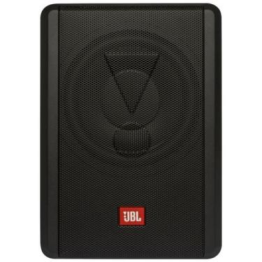 Imagem de Caixa Amplificada Jbl Sw8ams Slim Subwoofer 400w Rms 3 Canais 8 Polega