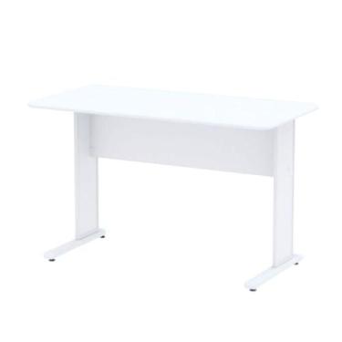 Imagem de Mesa Secretaria Maxxi 74X121x61 Branco Sem Gaveta - Pandin