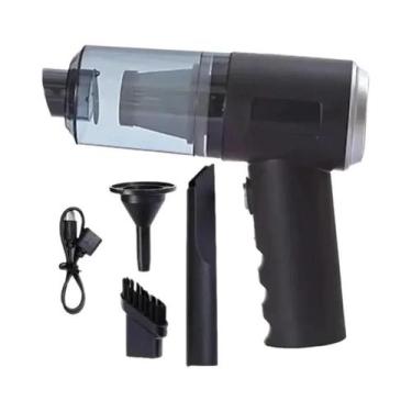 Imagem de Aspirador De Pó Integrado 3 Em 1 Com Carregamento USB Para Carros Pequ