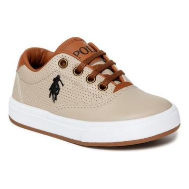 Imagem de Tenis Infantil Sapatenis Da Polo Confortável Casual Elegante Para Cria