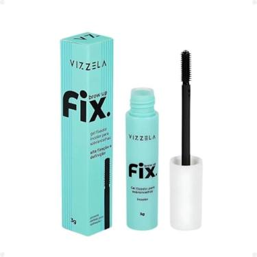 Imagem de Brow Up Fix Gel Fixador de Sobrancelhas Vizzela Brow Lamination C/Pincel Preciso