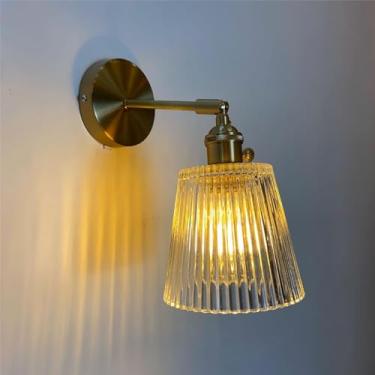 Imagem de Lâmpada De Parede De Latão Nórdico, Lâmpada De Parede Personalizada Criativa Retrô, Adequada Para Sala De Estar Corredor Bar Café Restaurante Iluminação Decorativa (Estilo 27)