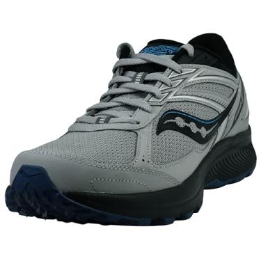 Imagem de Saucony Tênis de corrida masculino Cohesion 14 Trail, Liga/cobalto, 42