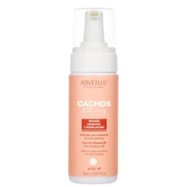 Imagem de Mousse Fixador e Modelador Cachos Arvensis Light 150ml Definição Fitagem Difusor Reduz o Frizz