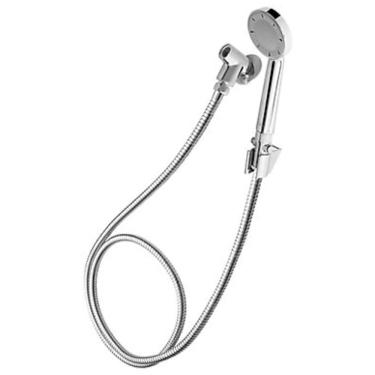 Imagem de Desviador para Ducha Manual Fria Metal e Mangueira Flexível em Inox com 1,80m de extens...