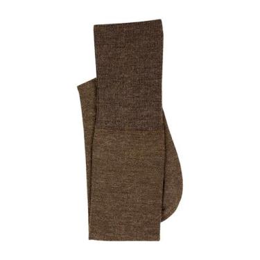 Imagem de Meia 3/4 Lupo 04661-001 Feminina Lã Algodão T. 34/39, 34/39, 7570, Caf