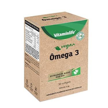 Imagem de OMEGA 3 (EXTRAÍDO DE ALGAS - DHA 200MG) VEGAN, Vitaminlife