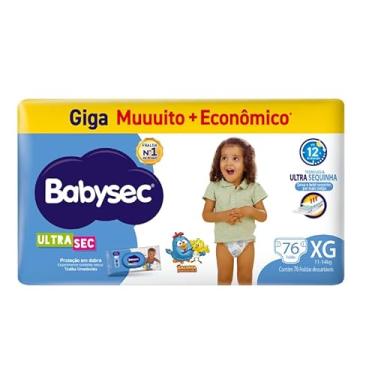 Imagem de FRALDA BABYSEC ULTRA GIGA XG 76 UNIDADES